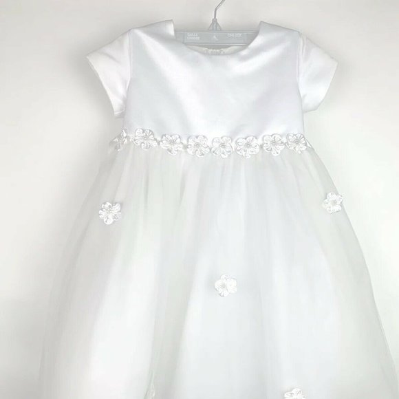 Us Angels Other - Us Angels Formal Dress Size 4T White Flower Girl